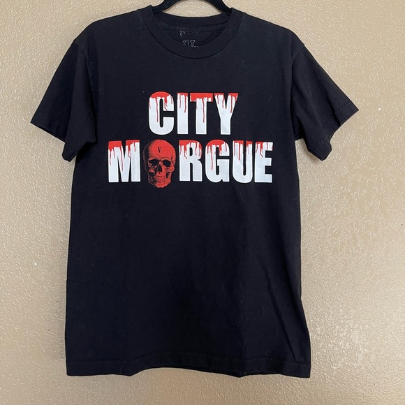 vlone city morgue tshirt